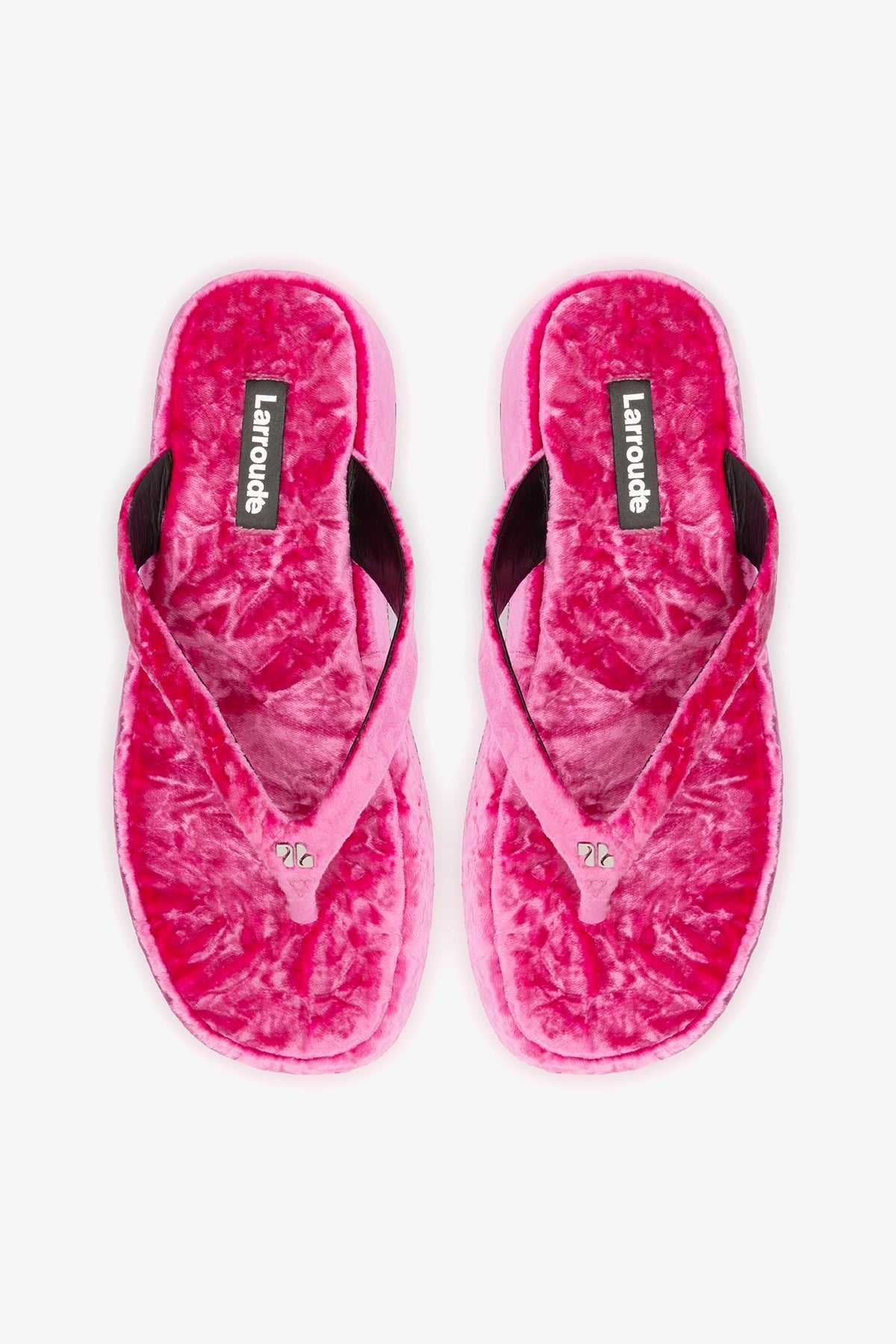 Roxy Thong Sandal Pink Velvet - Larroude