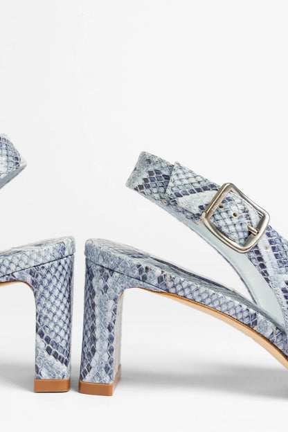 Katie Pump Maya Python Leather - Larroude