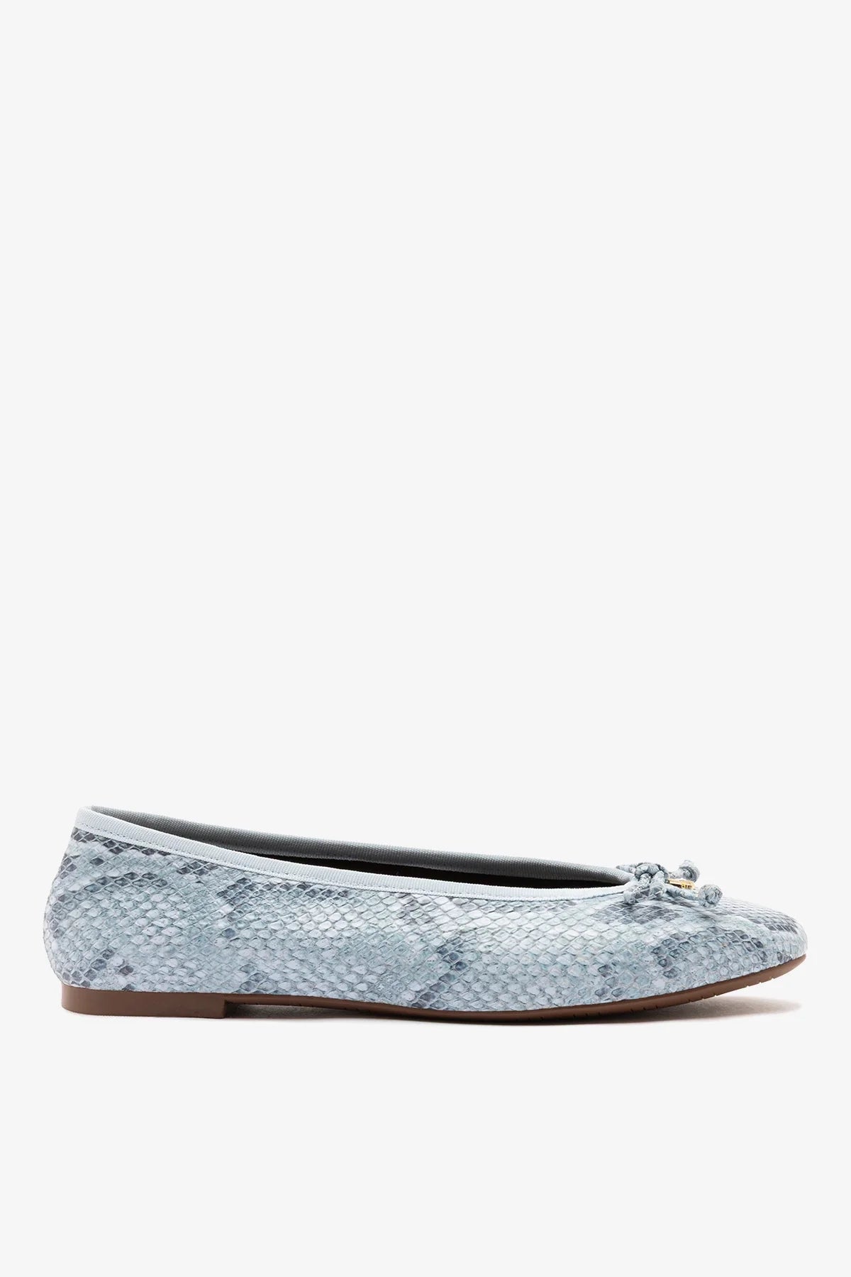 Pavlova Ballet Flat Maya Python Leather - Larroude