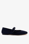Navy Suede