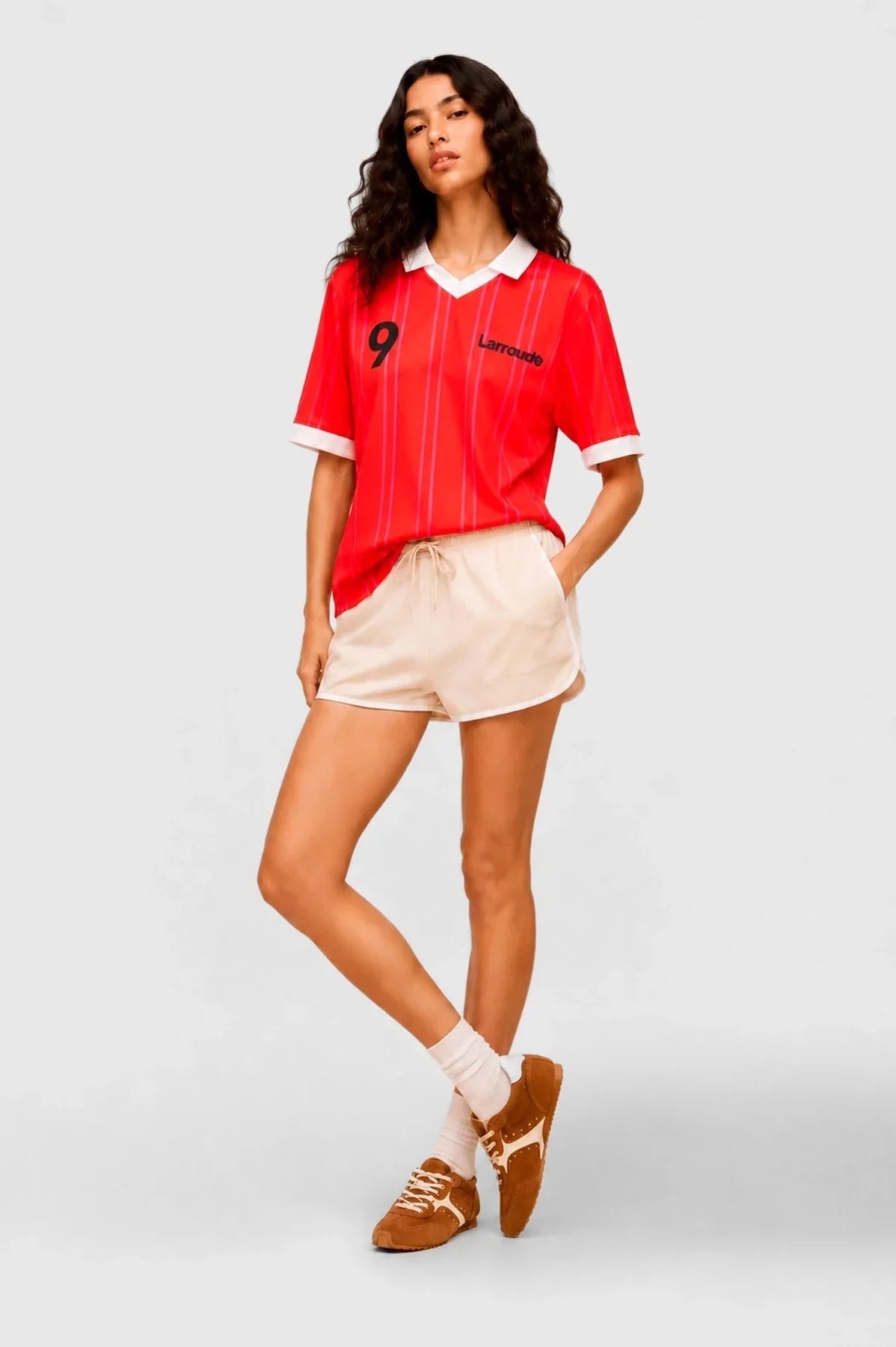 Larroude Jersey Red - Larroude