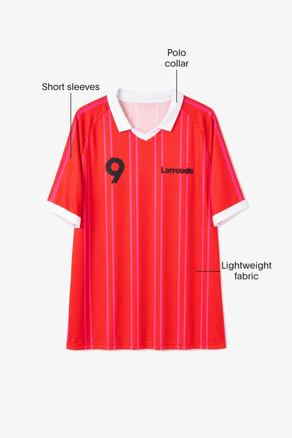 Larroude Jersey Red - Larroude