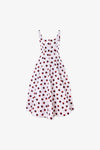 White Floral Cotton