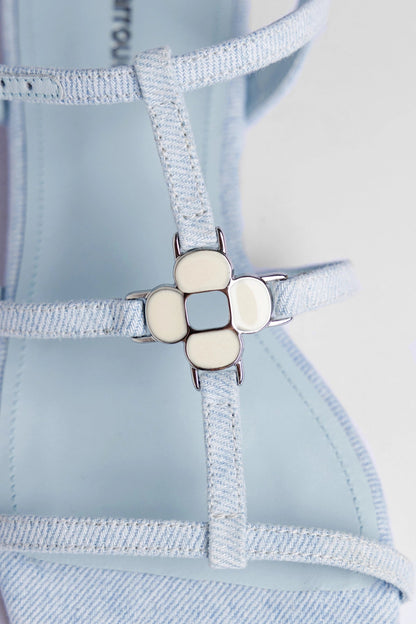Hana Flat Sandal Maya Denim - Larroude