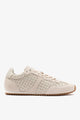 Mushroom Grey Leather and Suede
