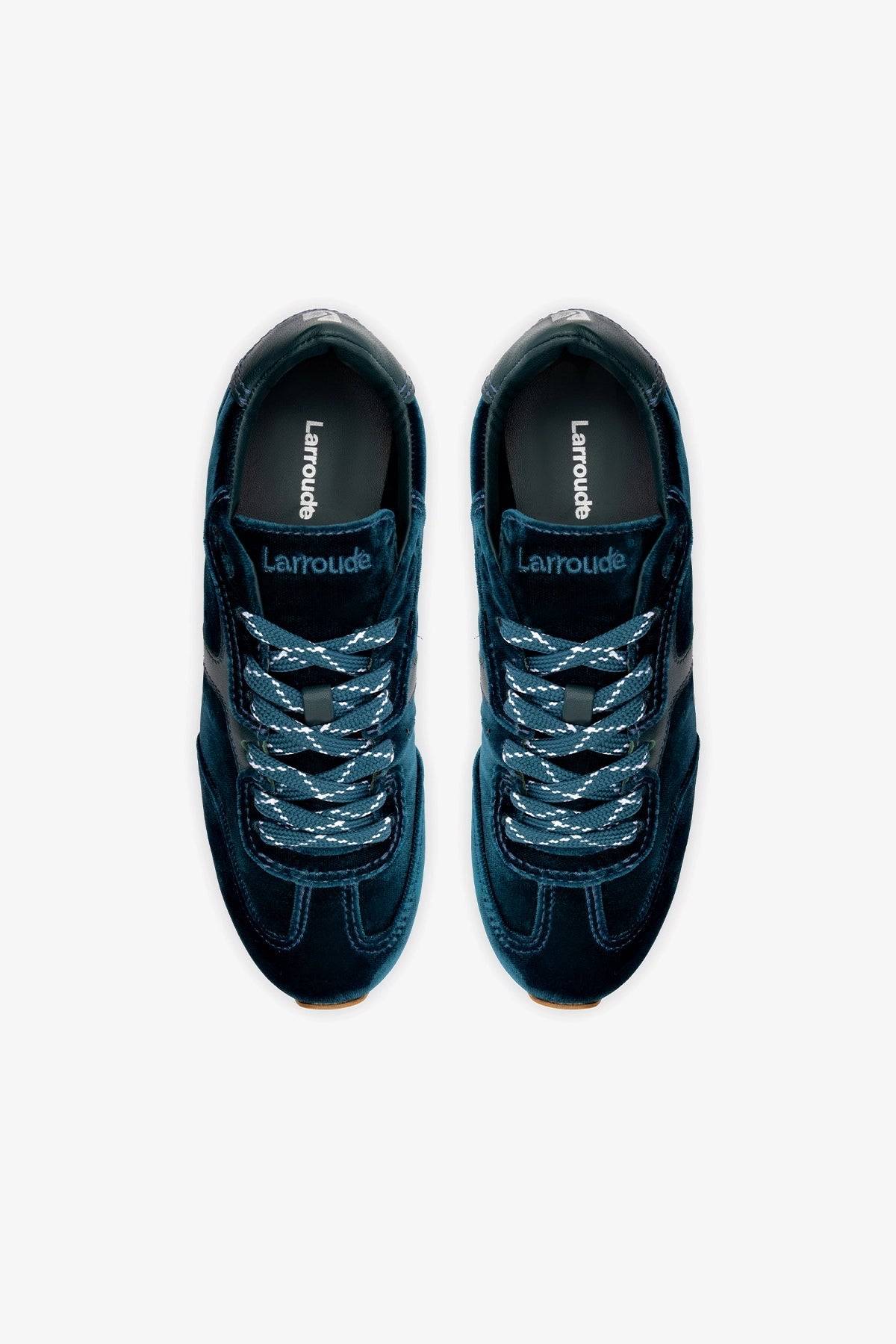 Stella Sneaker In Deepsea Velvet - Larroude