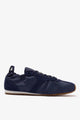 Navy Nylon and Suede