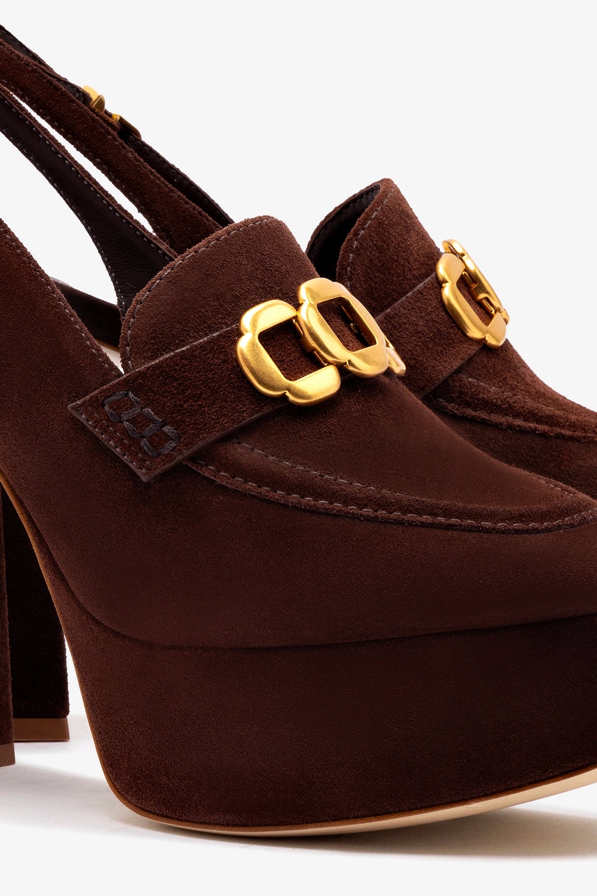 Harrington Loafer Hi In Brown Suede - Larroude