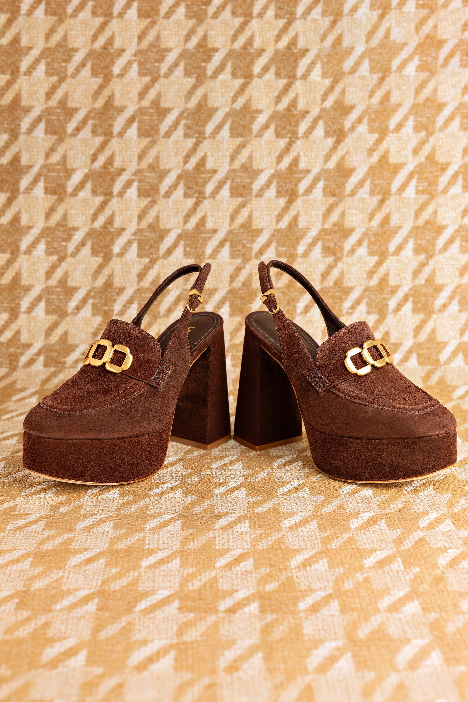 Harrington Loafer Hi In Brown Suede - Larroude