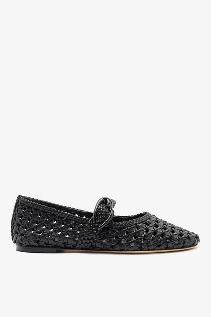 Verona New Macrame In Black Leather - Larroude