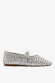 SIlver Metallic Leather