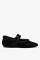 Black Suede And Black Shearling
