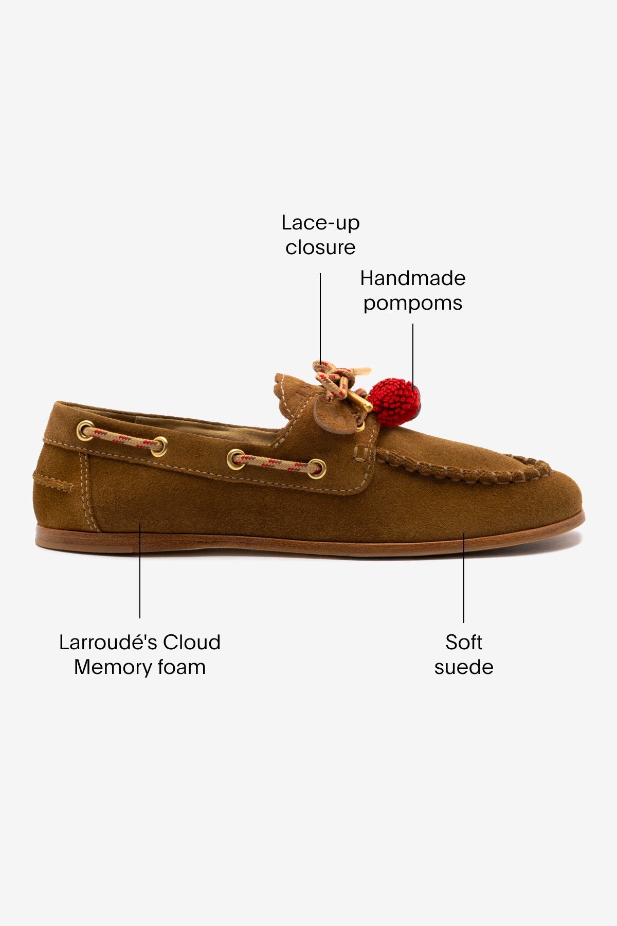 Cyprus Boat Shoe In Russet Suede - Larroude