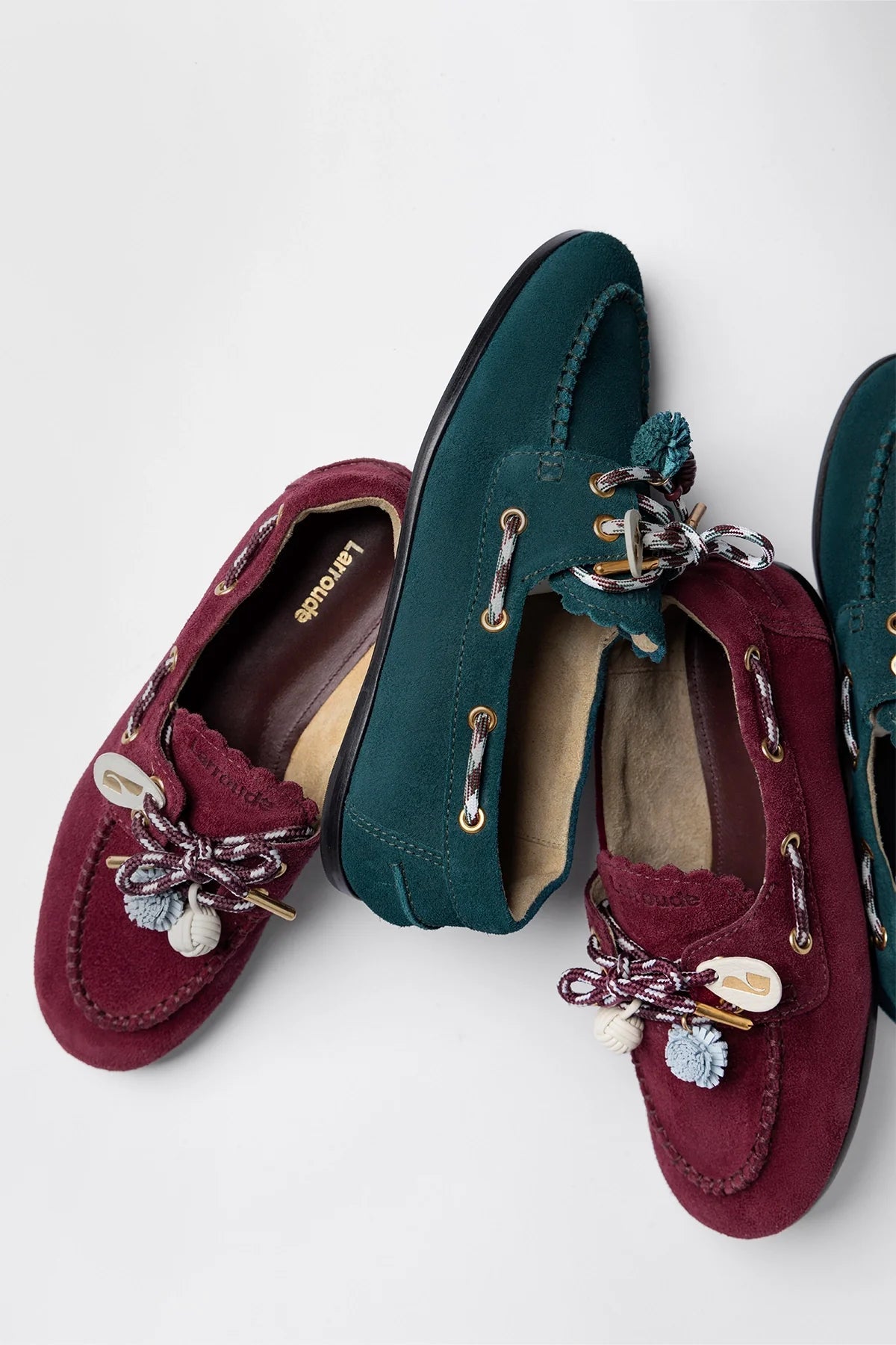 Cyprus Boat Shoe Deepsea Suede - Larroude