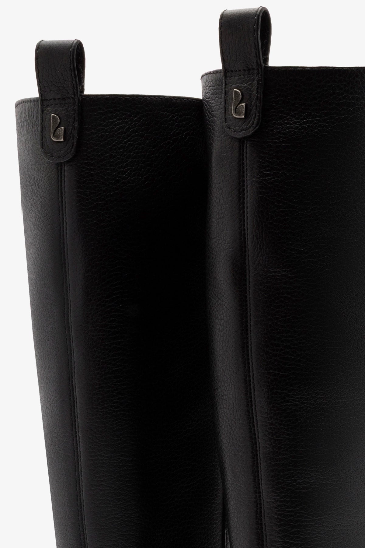 Florencia Boot In Black Leather - Larroude