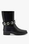 Black Water Resistant Leather