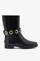 Black Water Resistant Leather