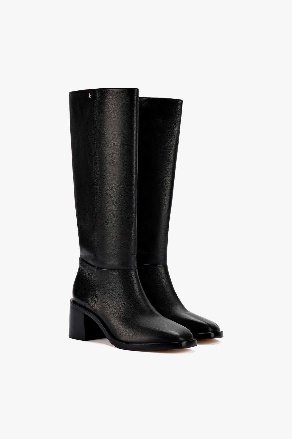 Ricky Boot In Black Leather - Larroude