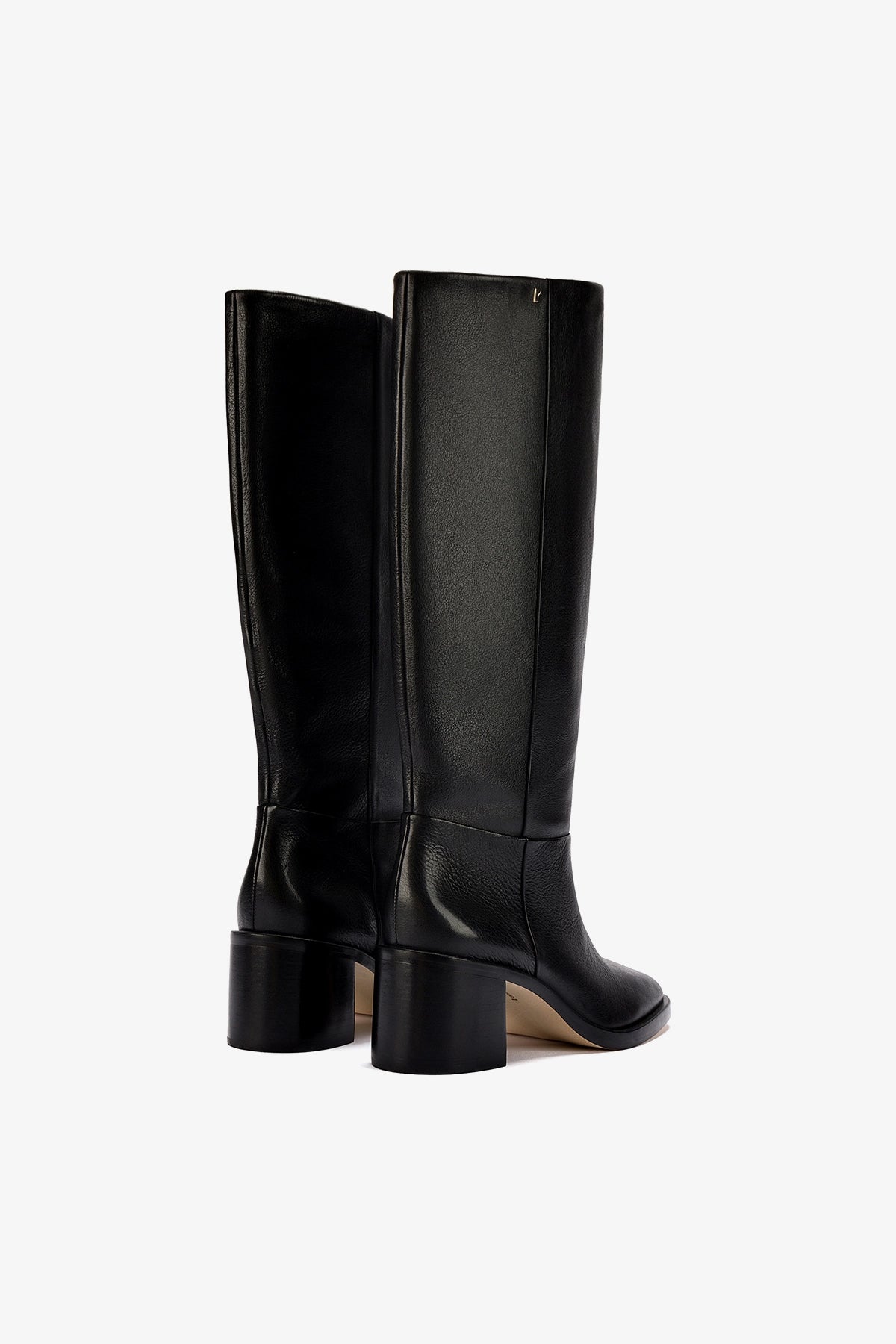 Ricky Boot In Black Leather - Larroude