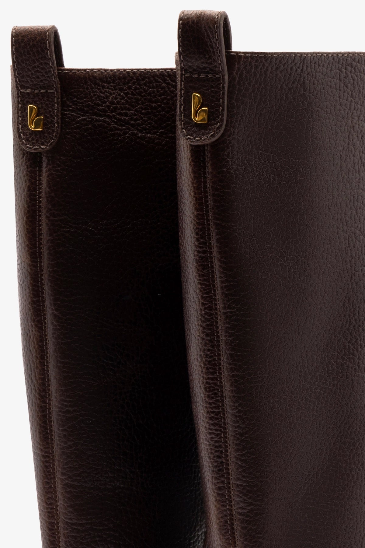 Florencia Boot In Brown Leather - Larroude