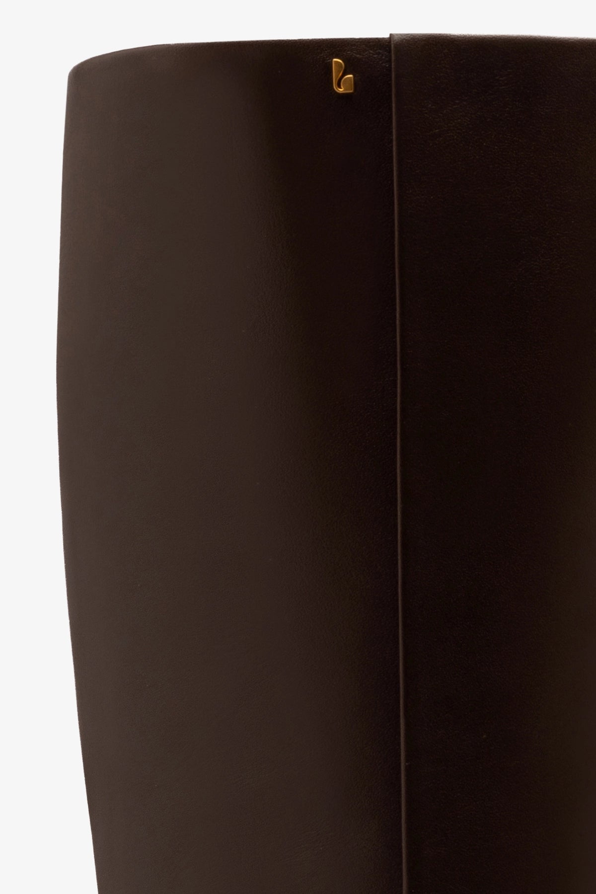 Carine Boot In Brown Leather - Larroude