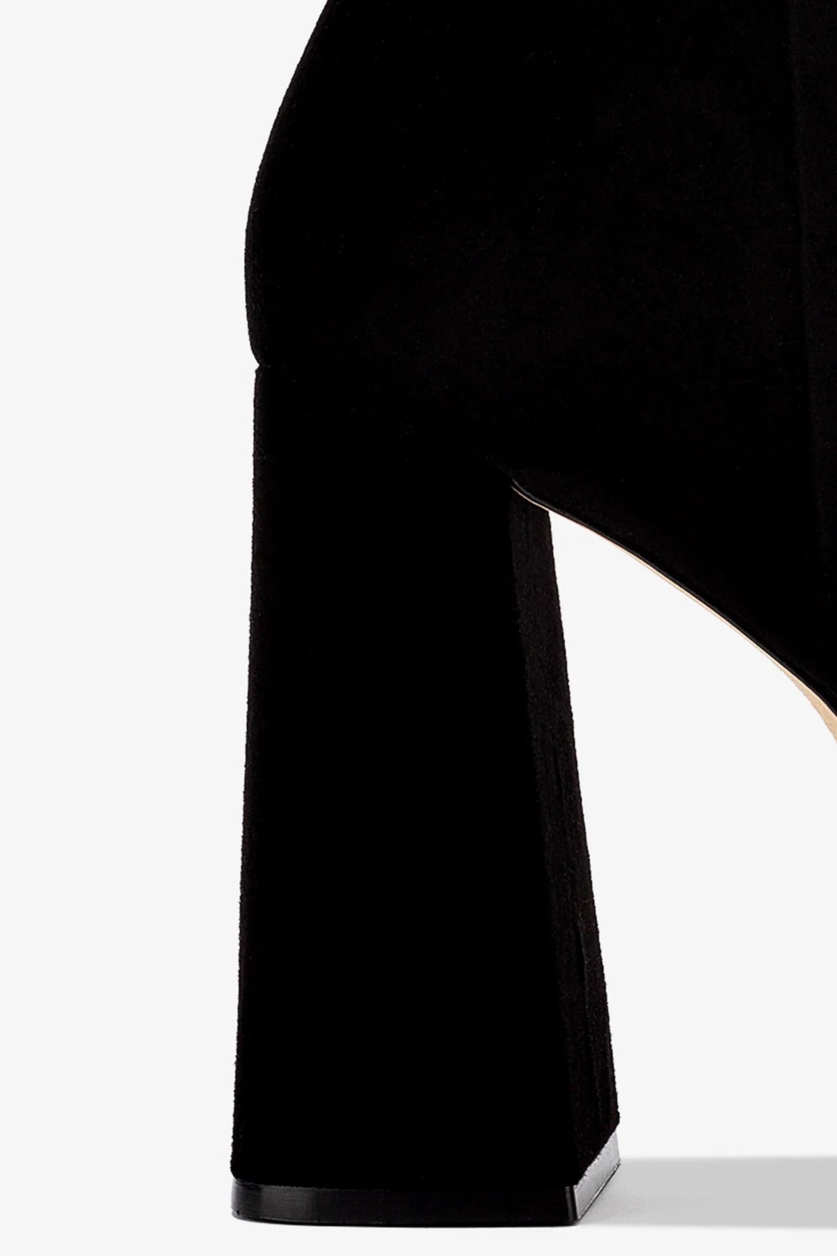 Dolly Boot In Black Suede - Larroude