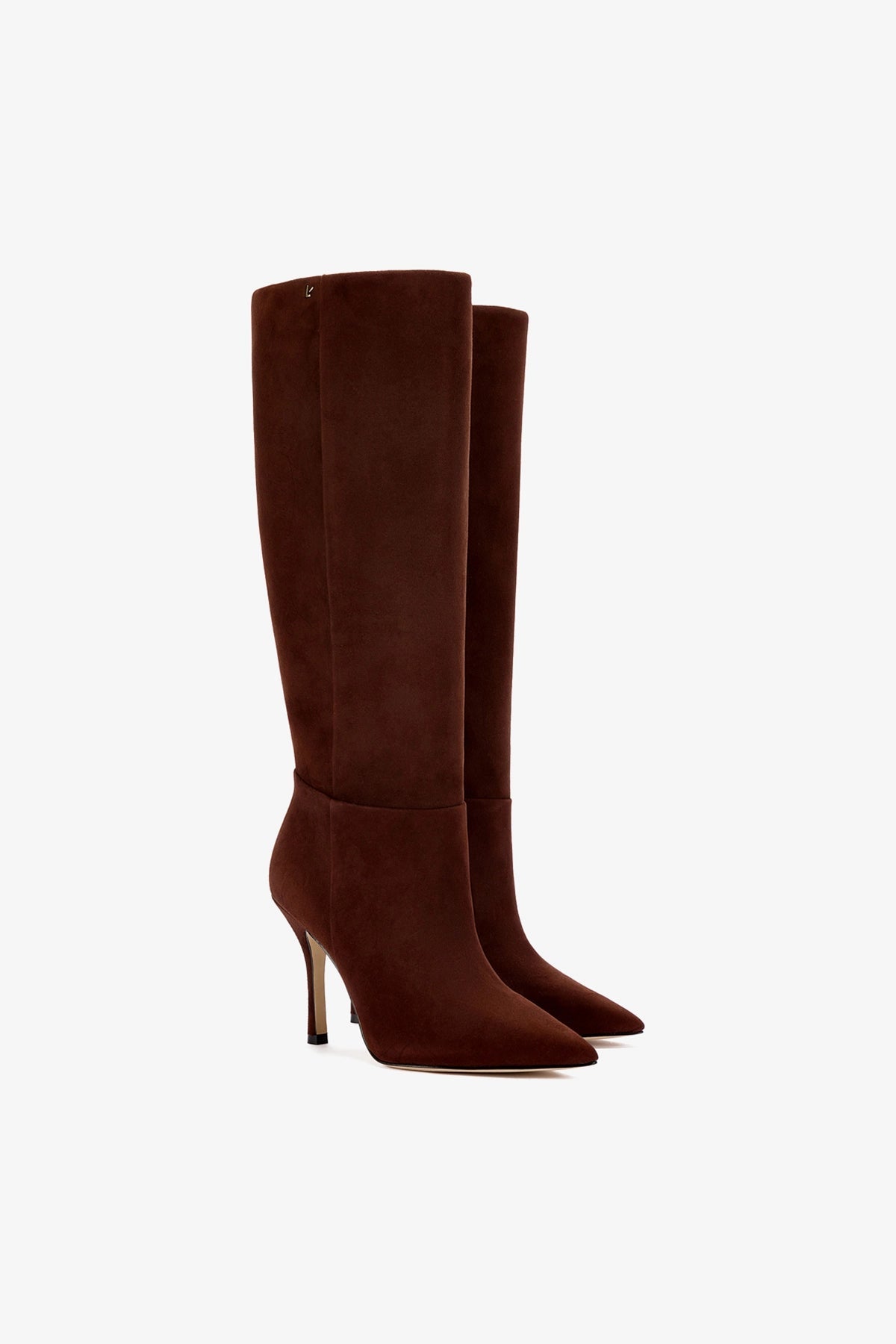 Kate Boot In Brown Suede - Larroude