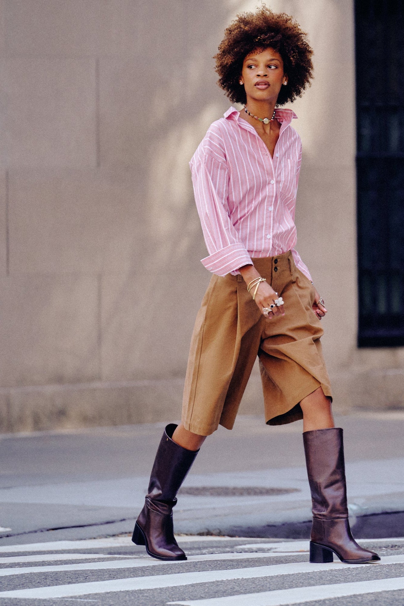 Ricky Boot In Brown Leather - Larroude