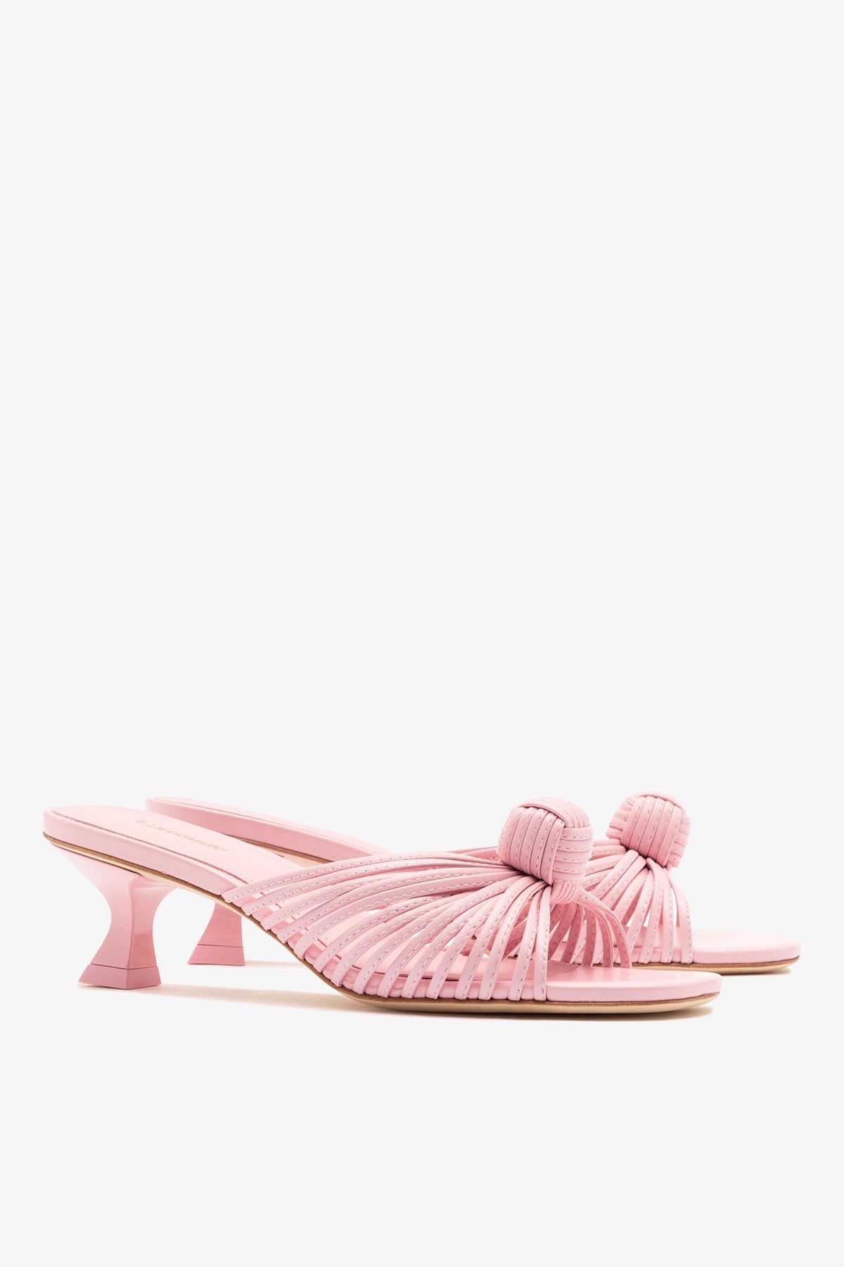Valerie Mule Tulip Leather - Larroude