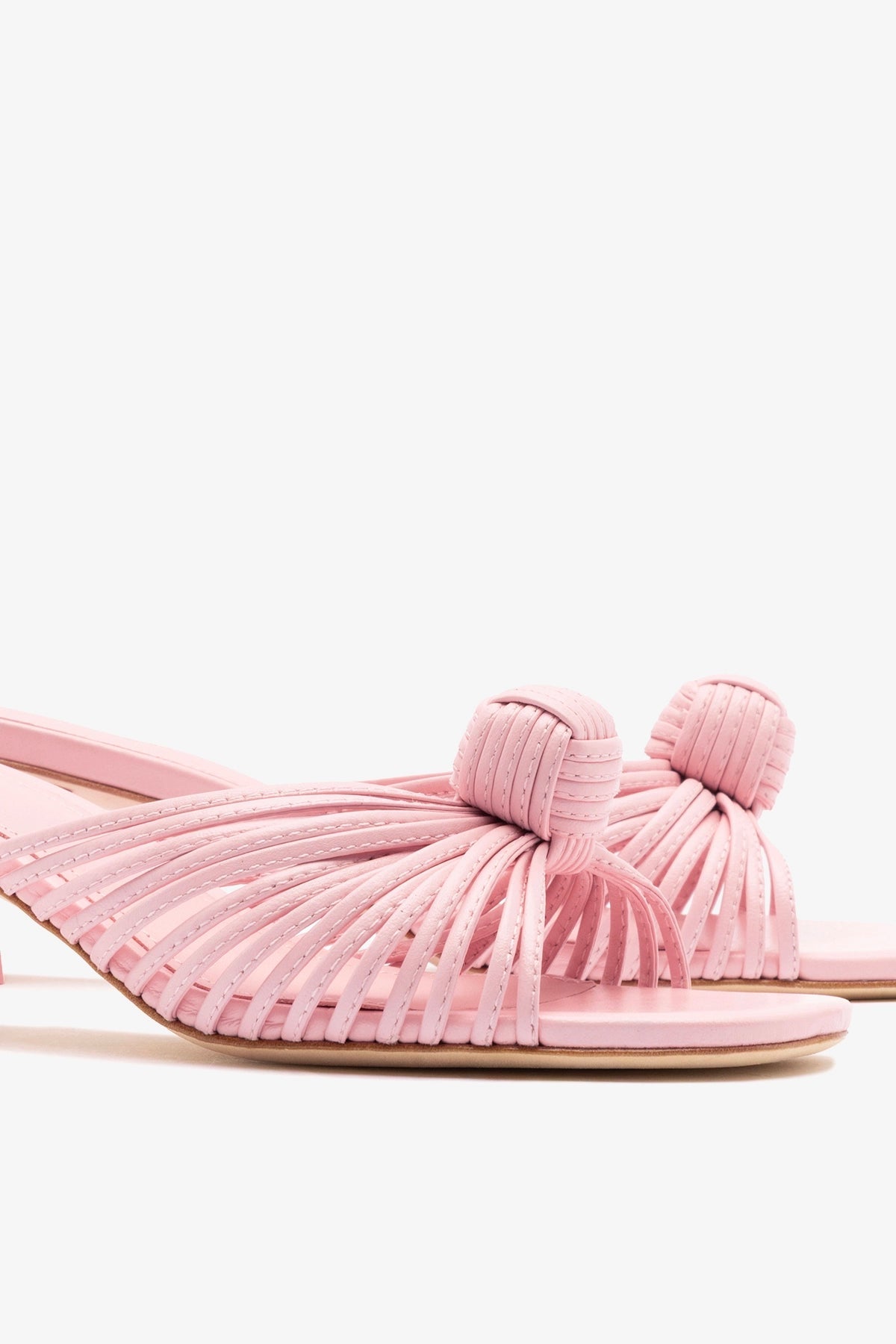 Valerie Mule Tulip Leather - Larroude