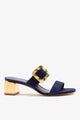 Navy Suede