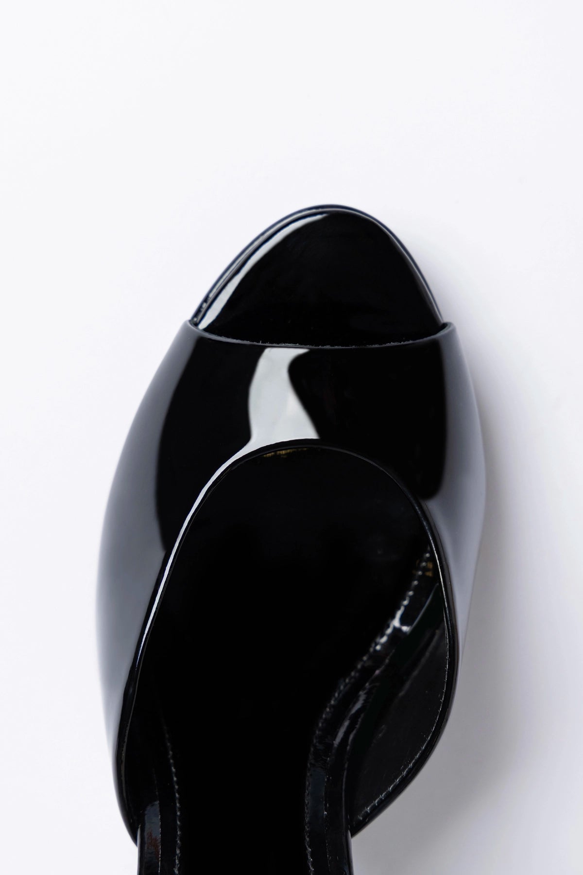 Jasmine Platform Mule Black Patent Leather - Larroude
