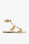 Platina Metallic Leather