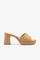 Natural And Beige Raffia