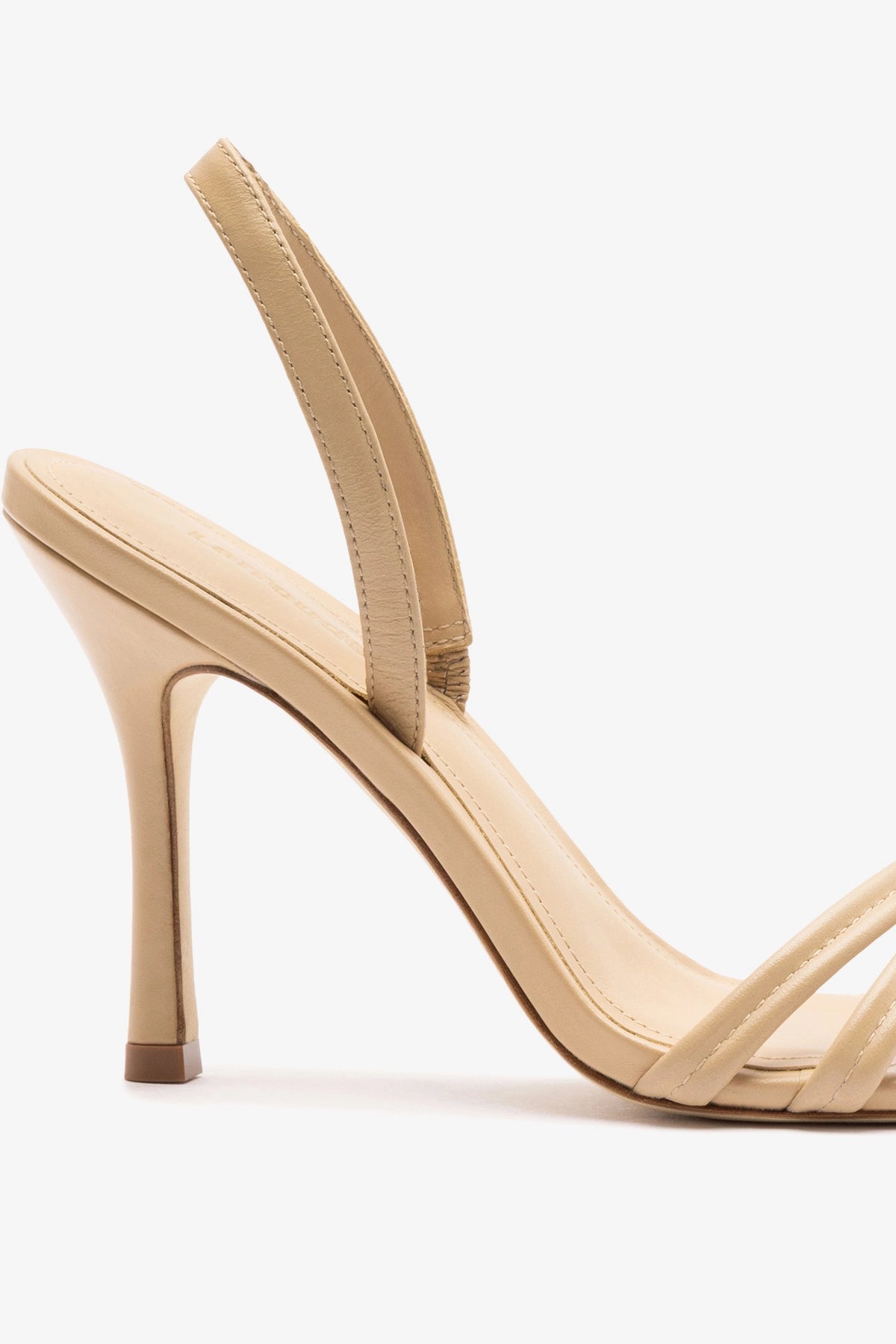 Annie Sandal Sand Leather - Larroude