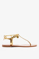 Gold Metallic Leather