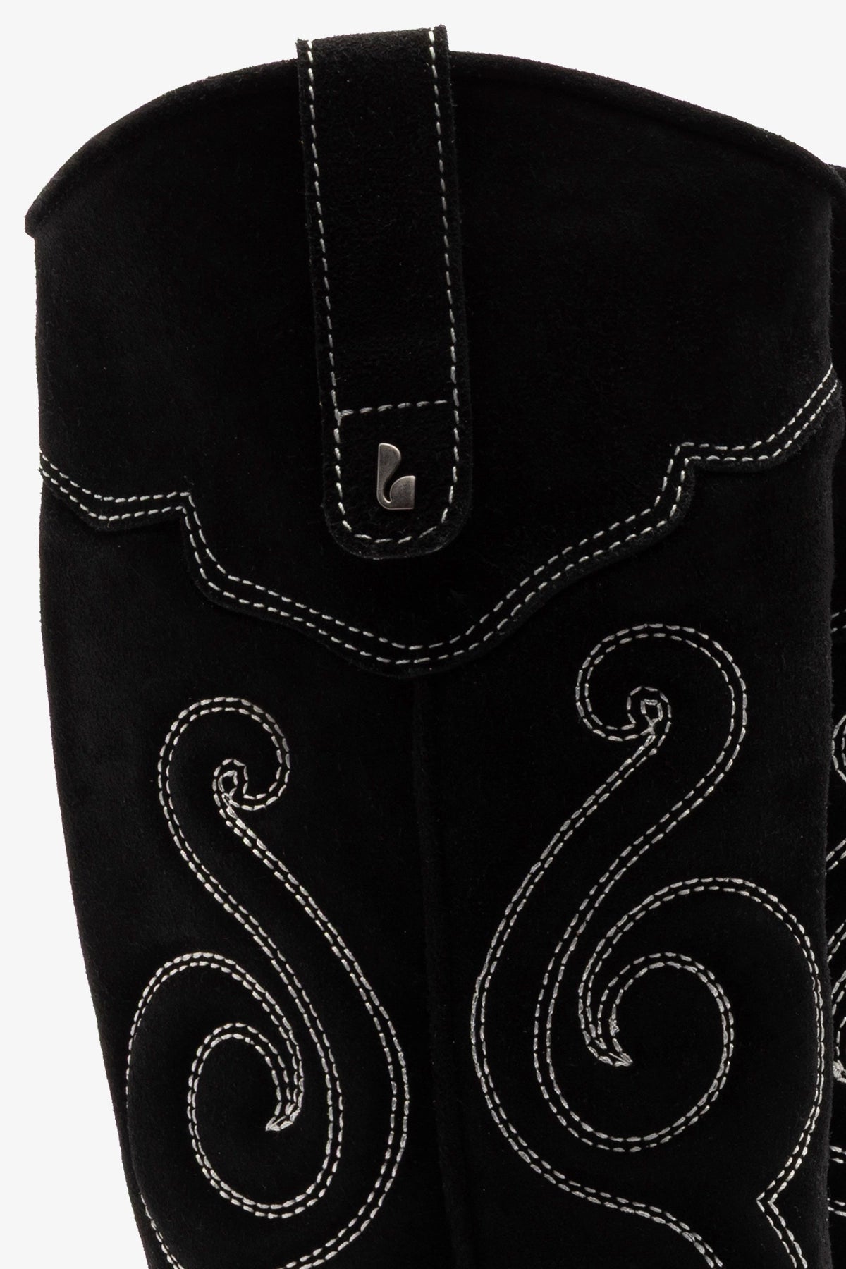 Paloma Boot In Black Suede - Larroude