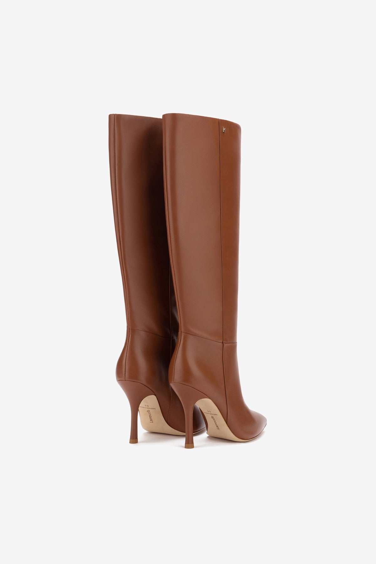 Kate Boot In Caramel Leather - Larroude