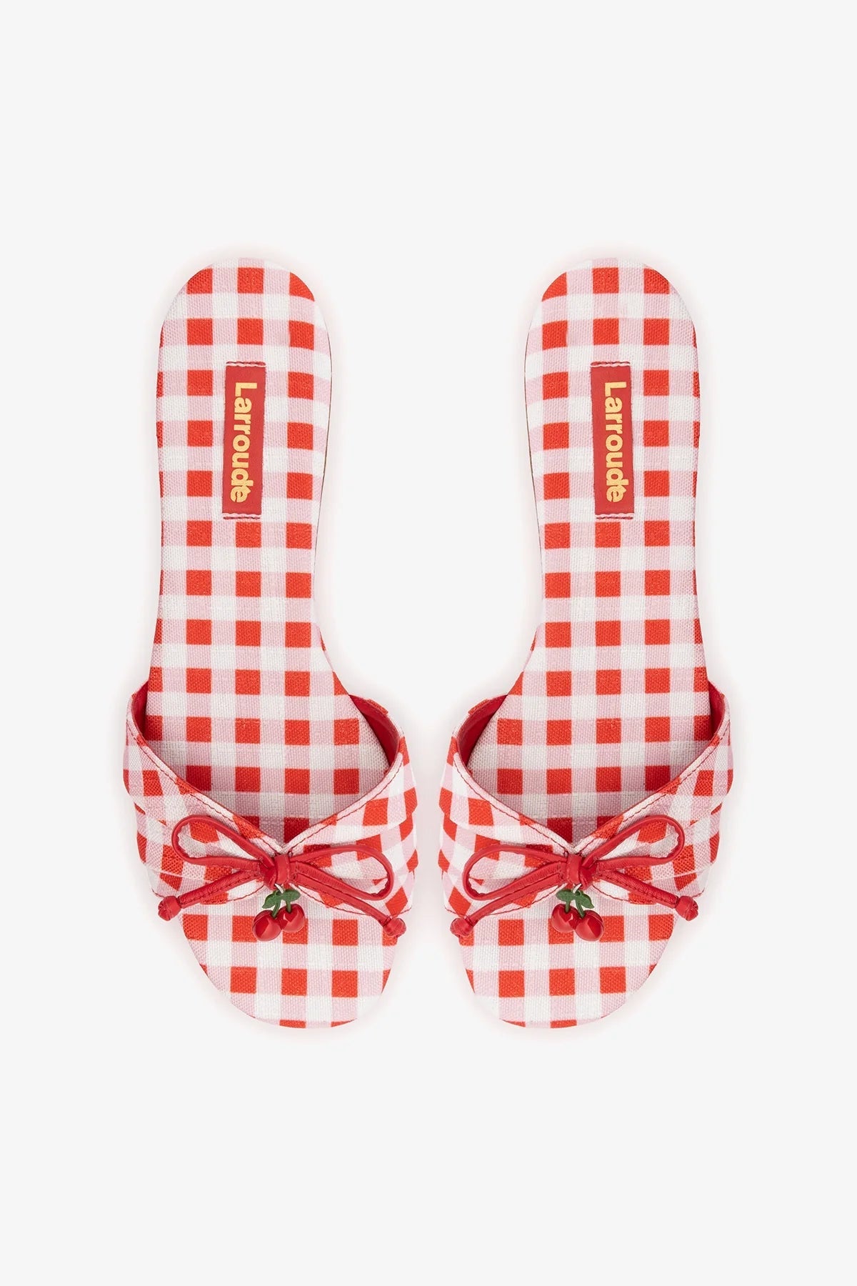Bardot Flat Scarlet Printed Fabric - Larroude